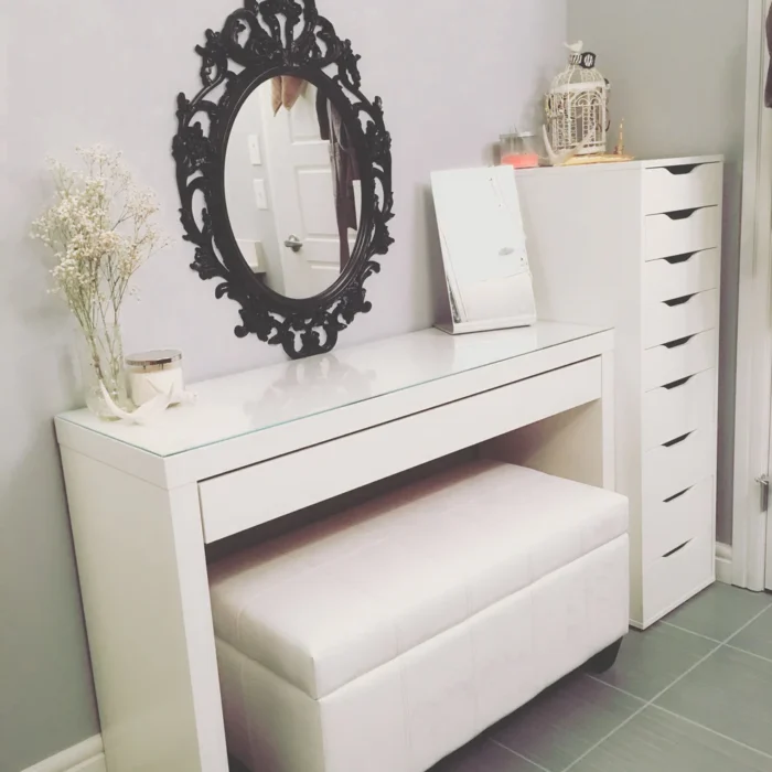 تسريحة وبوف مع وحدة ادراج Liana-265 - الصورة 1