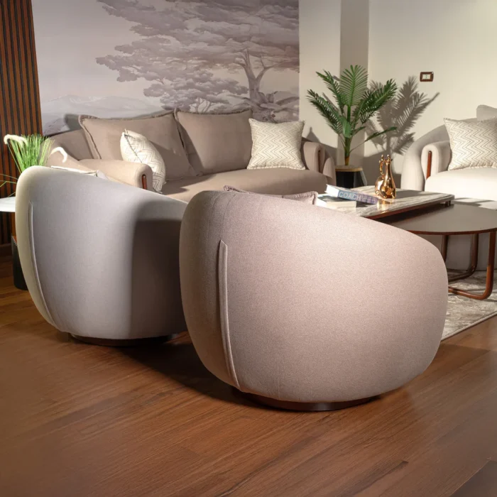 ⁦انتريه خشب زان 4 قطع Liana-283⁩ - الصورة ⁦4⁩