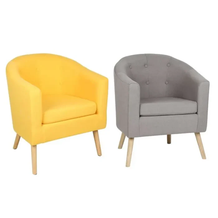 ⁦كرسيين فوتيه 80×80 سم Liana-440⁩ - الصورة ⁦2⁩