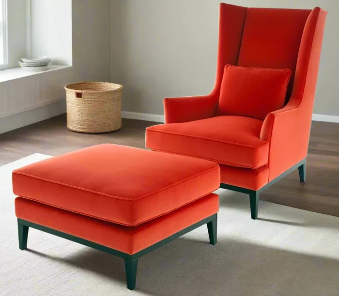 ⁦كرسي مع بوف Liana-414⁩ - الصورة ⁦1⁩