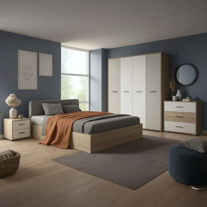 ⁦غرفة نوم 4 قطع Liana-157⁩ - الصورة ⁦1⁩