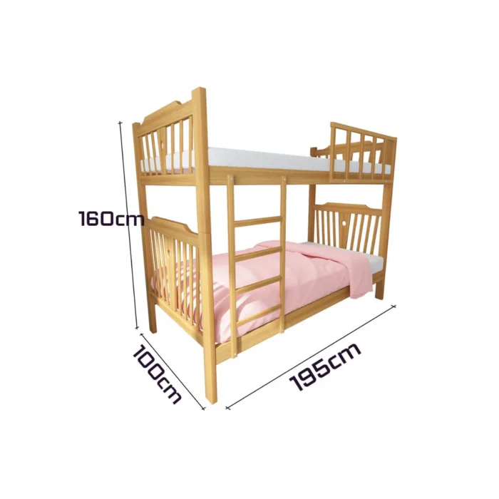 ⁦سرير دورين خشب قابل للفك Liana-257⁩ - الصورة ⁦2⁩