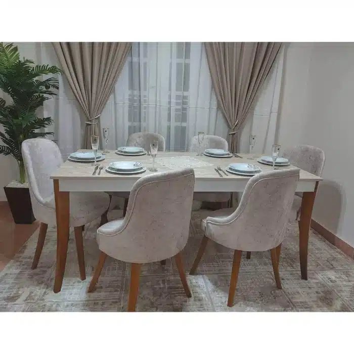 ⁦سفرة 7 قطع Liana-56⁩ - الصورة ⁦2⁩