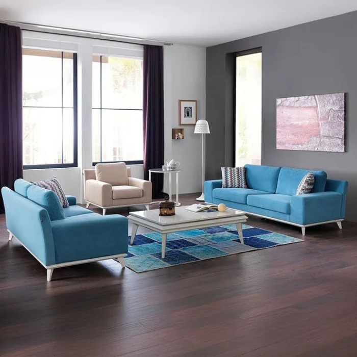 ⁦انتريه خشب زان 3 قطع Liana-299⁩ - الصورة ⁦1⁩